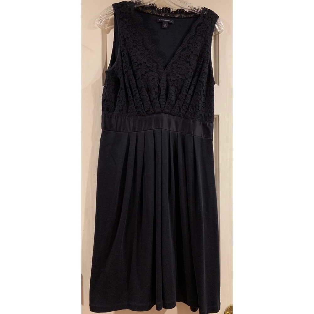 Banana Republic black lace dress size 12